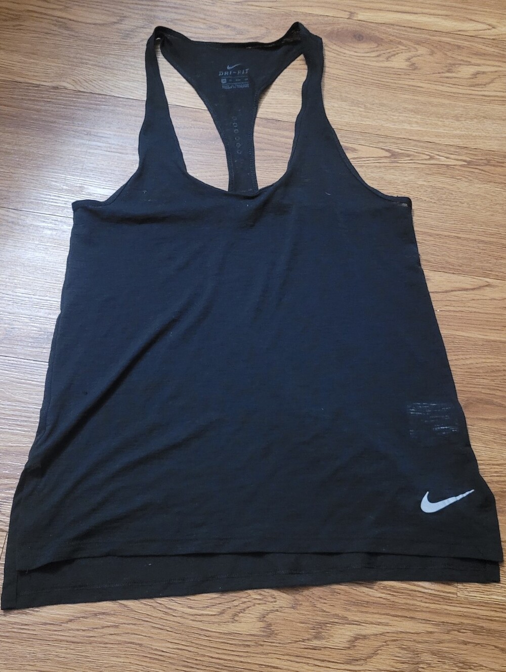 Nike Dri Fit semi sheer tank running gym yoga XS